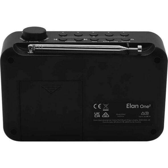 Radio Pure Pure Elan One2 μαύρο 13848204 759454000000