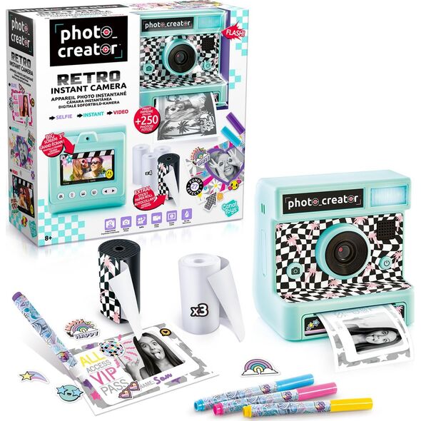Canal Toys Photo Creator Retro Instant Camera - ρετρό στιγμιαία κάμερα 14138767 3555801706196