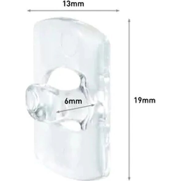 3M 3M 7100108967, Indoor, Universal hook, Transparent, Adhesive strip, Painted wall, Tiles & metal, Wood, 20 pc(s)