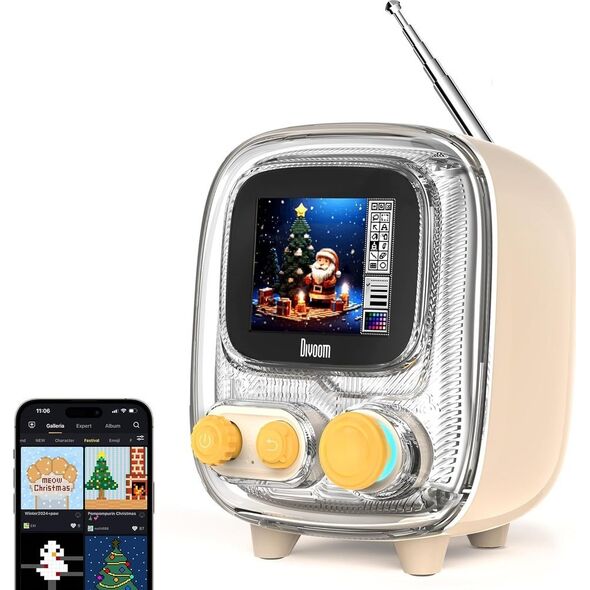 Ηχείο Divoom Divoom Tivoo 2 White Pixel art BT 14156901 6958444604305