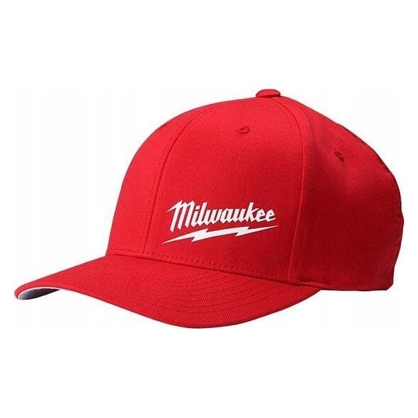 MILWAUKEE CZAPKA Z DASZKIEM CZERWONA L/XL