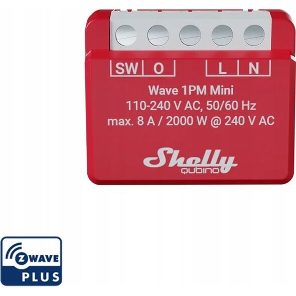 Shelly Shelly Relais "Wave 1PM Mini" Z-Wave 13691606 3800235269145