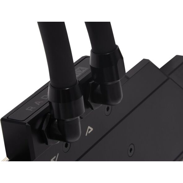 Alphacool Alphacool 17455, Μαύρο, Εφαρμογή, Μπρούτζος, 1/4", 90°, 27 χλστ. 13802109 4250200000000