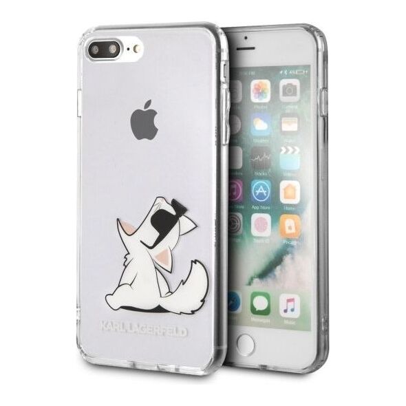 Karl Lagerfeld Etui KLHCI8LCFNRC iPhone 7/8 Plus transparentne