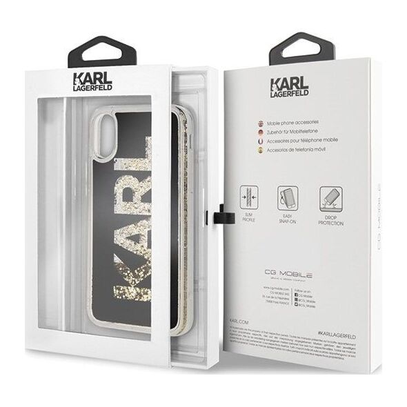 Karl Lagerfeld Etui KLHCPXKAGBK iPhone X/XS czarne