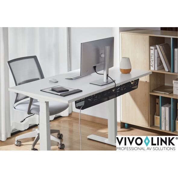 VivoLink Under-Desk Mesh Cable Organizer 13690813 5715063100035