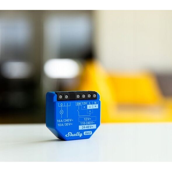 Σύστημα μετάδοσης σήματος AV Shelly Shelly Relais "1 Gen3" max 16A WLAN BT 13691605 3800235261767