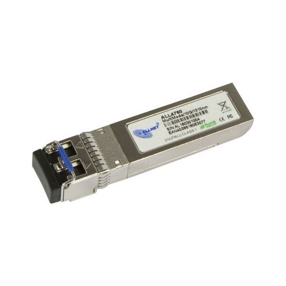 Allnet ALLNET Switch Modul ALL4760 SFP+(Mini-GBIC), 10Gbit Singlemode, bis 220m, LRM/LC, *nur für Multimode 50/125u Cable OM1-4* 13691951 4038816053077