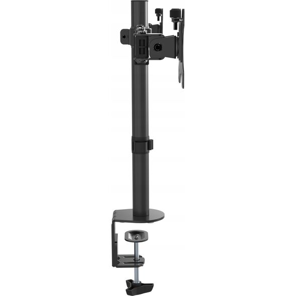 Vision VISION 2-fach-Monitor-Schreibtischstander - 30 JAHRE GARANTIE - geeignet fur Bildschirm 13-27 Zoll mit VESA-Grossen 75 x 75 or 100 x 100 - 2-teilige Arme - Drehbar-negel-Drehbarnkwengel - Schee-Grossen Τούλι - Standerhohe 465 13782508 4740219000007