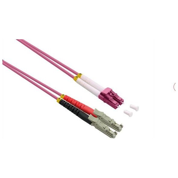 Καλώδιο οπτικών ινών Roline ROLINE duplex 50/125μm OM4, LSH/LC, LSOH, μωβ, 1 m 13789587 7611990150540