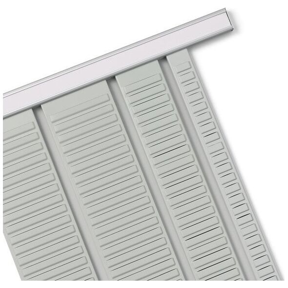 Nobo Nobo T-CARD SUPPORT RAILS 12 LINK, Γκρι, Ασημί, Αλουμίνιο, Κίνα, 388 mm, 13 mm, 241 g 13799943 5028252075909