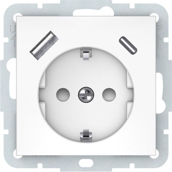 Χάρι Πότερ SOCKET USB-A+C WHITE RP16-002-22/A+C QR 13910000 4779101005271