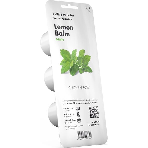 Click And Grow Click & Grow Smart Garden refill Lemon Balm 3 τεμ 13927291 4742793007342