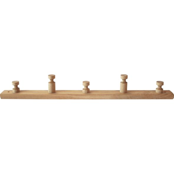 Home It Home>it® knagerække 5 knage 50×7×4 cm egetræ natur 13939466 5708614122167