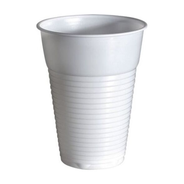 Royal Catering Automatbæger 18/21 cl 86 mm med teglstenspræg PS Hvid, 100 stk/ps - (100 stk.) 13979532 7310554025002