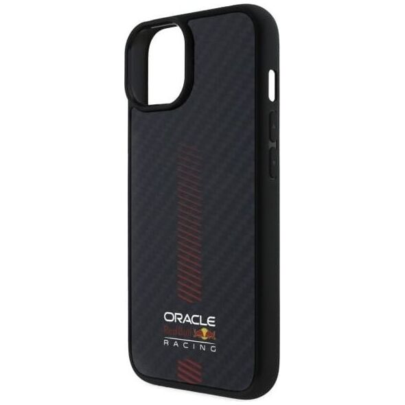 Red Bull RBHMP14S24CFGSMK iPhone 14 6.1" hardcase black/black Carbon Fiber Power Bar MagSafe