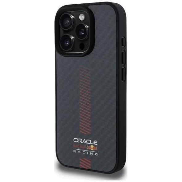 Red Bull RBHMP16X24CFGSMK iPhone 16 Pro Max 6.9" hardcase black/black Carbon Fiber Power Bar MagSafe