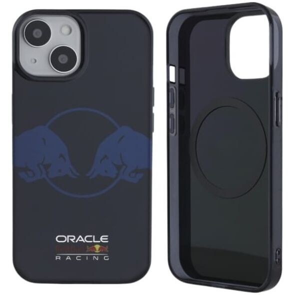 Red Bull RBHMP15S24HIDBV iPhone 15 6.1" hardcase navy blue/navy IML Two Bulls MagSafe