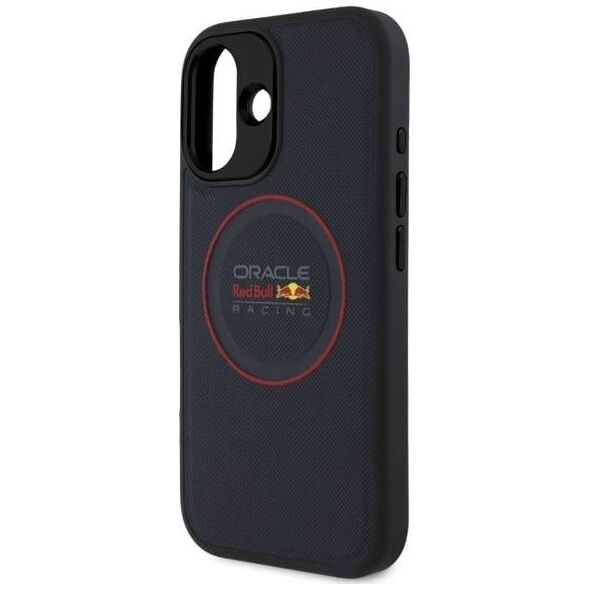 Red Bull RBHMP16M24PUILVR iPhone 16 Plus 6.7" hardcase navy blue/navy Leather Red Ring MagSafe