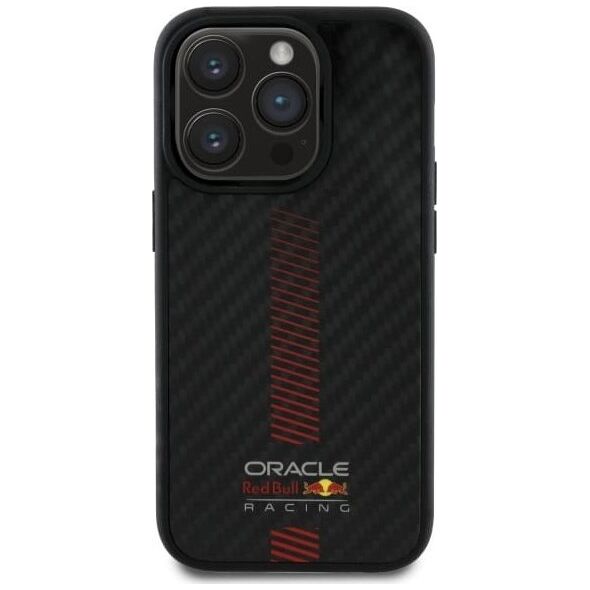 Red Bull RBHMP14L24CFGSMK iPhone 14 Pro 6.1" hardcase black/black Carbon Fiber Power Bar MagSafe