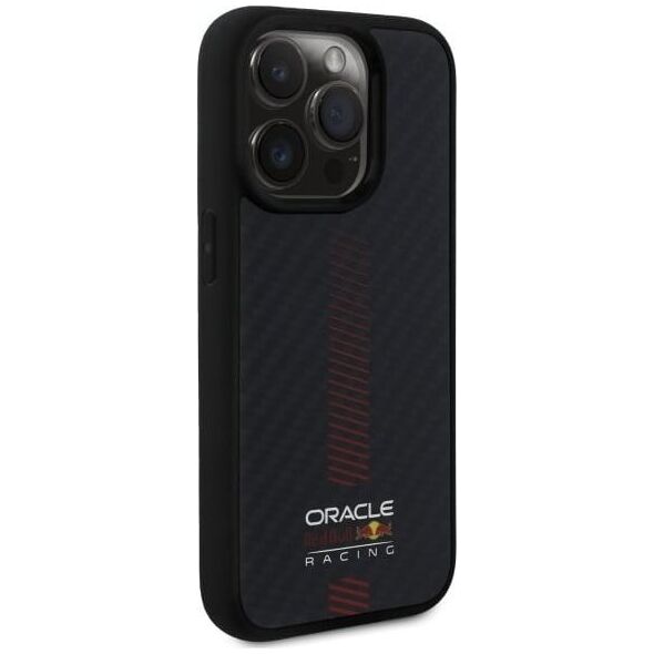 Red Bull RBHMP14L24CFGSMK iPhone 14 Pro 6.1" hardcase black/black Carbon Fiber Power Bar MagSafe