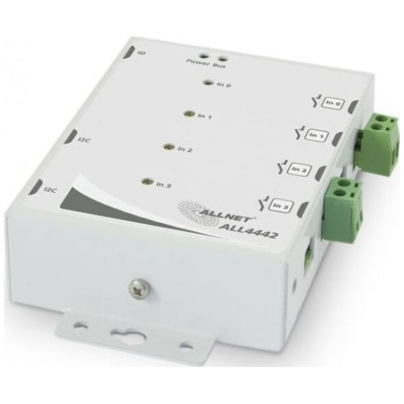 Σύστημα μετάδοσης σήματος AV Allnet ALLNET MSR IO ALL4442 / 4-fach Kontakteingang με Impulsverl. 13691645 4038816018991