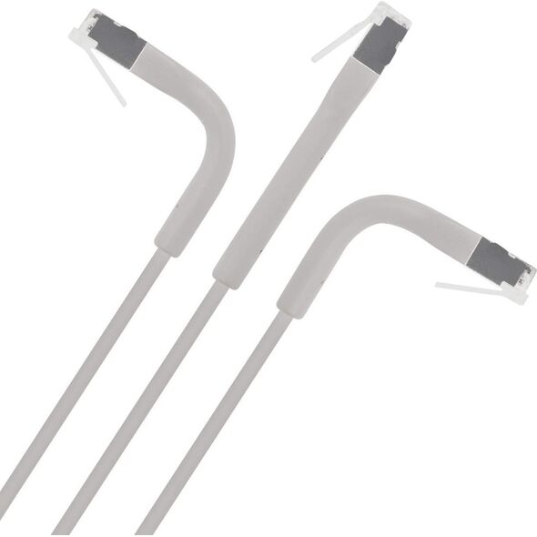 Intellinet Network Solutions INTELLINET Patchkabel Flexi Cat6a F/FTP 0.5m 10G Kupfer grau