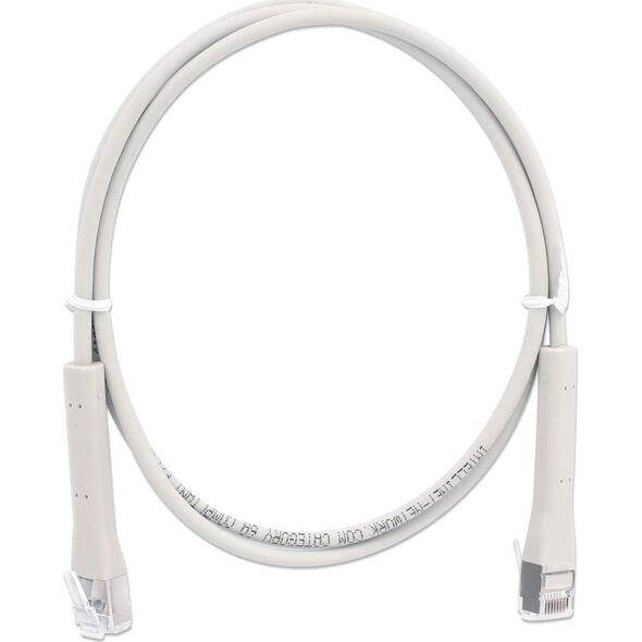 Intellinet Network Solutions INTELLINET Patchkabel Flexi Cat6a F/FTP 0.5m 10G Kupfer grau