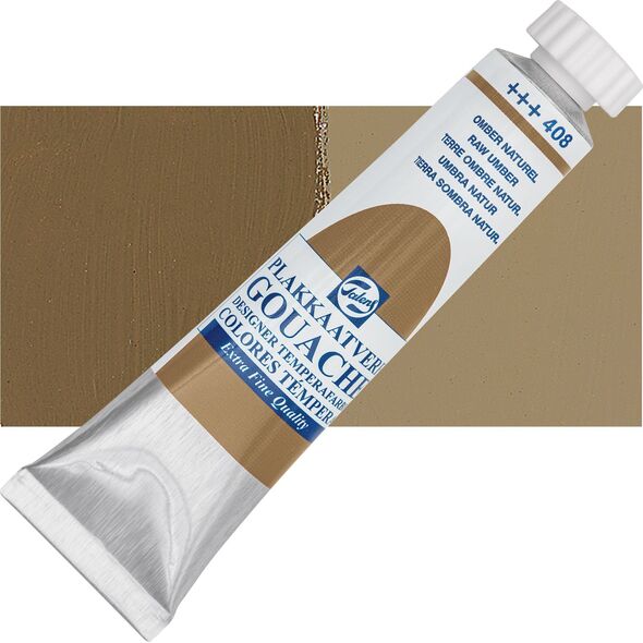 Talens Talens Gouache Extra Fine Quality Tube 20 ml Raw Umber 408 13843423 8712080000000