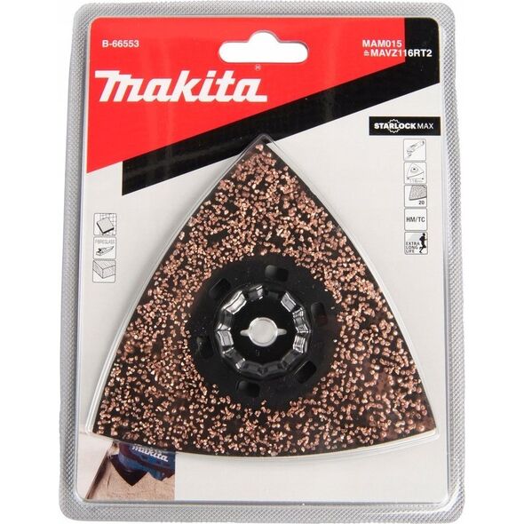 Makita MAKITA MT ΠΛΑΚΑ ΛΕΙΩΣΗΣ DELTA K20 116mm ΠΟΛΥ ΕΡΓΑΛΕΙΟ STARLOCK MAX 13489861 88381539456