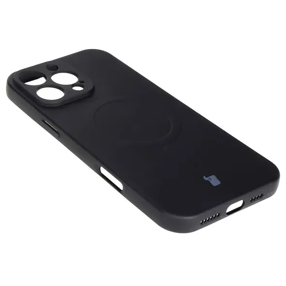 Bizon Case Silicone Magnetic Apple iPhone 16 Pro black