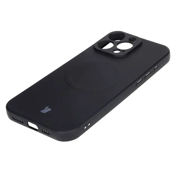 Bizon Case Silicone Magnetic Apple iPhone 16 Pro black