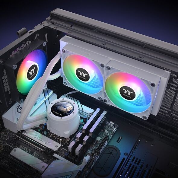 Thermaltake Thermaltake TH240 V2 Ultra ARGB Sync All-in-One Liquid Cooler Snow Edition, υδρόψυξη (λευκό) 13338359 4711475640368