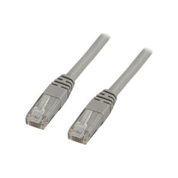 Deltaco DELTACO U / UTP Cat5e καλώδιο patch 20m, 100MHz, Delta sertifikuotas, pilkas / 20-TP 13358374 7340004611561