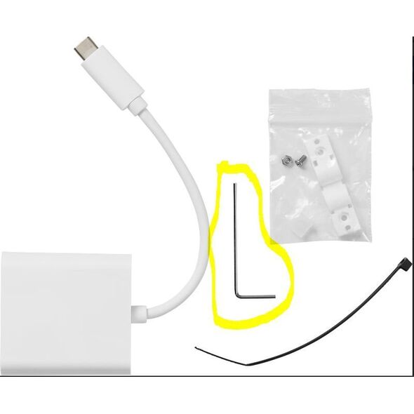 VivoLink Αξεσουάρ κλειδαριάς καλωδίου Vivolink PROADRING-TOOL Key Grey 1 τεμ. 13457206 5704174067429
