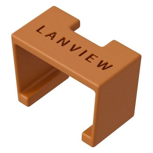 Organizer Lanview Εξάρτημα καλωδίου Lanview LVT-SC-O Χρωματικά κωδικοποιημένο κλιπ 13465595 5715063276037