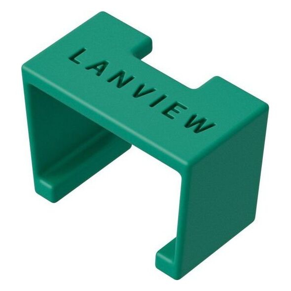 Lanview organizer Αξεσουάρ καλωδίου Lanview LVT-SC-G Χρωματικά κωδικοποιημένο κλιπ 13465601 5715063275986