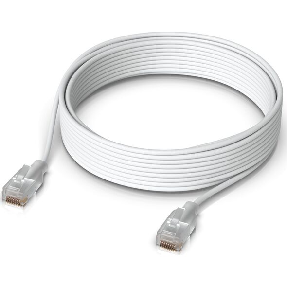 Καλώδιο δικτύου Ubiquiti Ubiquiti UACC-Cable-Patch-EL-8M-W Translucent, White Cat6 13473041 810084695784