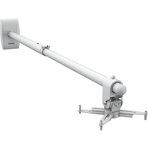 Vision VISION Professional Wandhalterung Short-Throw- or Ultra-Short-Throw Projektoren - 30 JAHRE GARANTIE - Teleskoparm mit einer Lange von 930-1530 mm von der Wand zur Mitte des Projektors - Der Projector kann an einer steliente 13782477 2775928000002