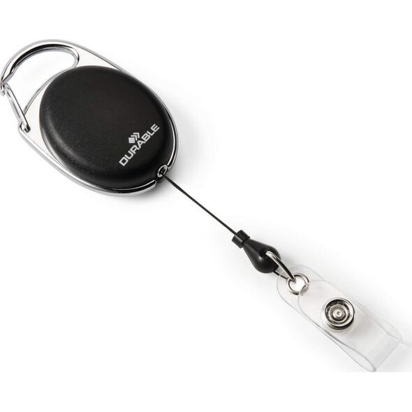 Ανθεκτικό Yoyo-holder nøglering STYLE med plaststrop med trykknap 13801751 4005550000000