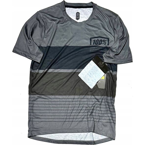 100% Ανδρικό T-shirt 100% AIRMATIC Ζέρσεϊ κοντομάνικο μέγεθος Μαύρο/Γκρι. M (ΝΕΟ 2023) 13434137 196261029857