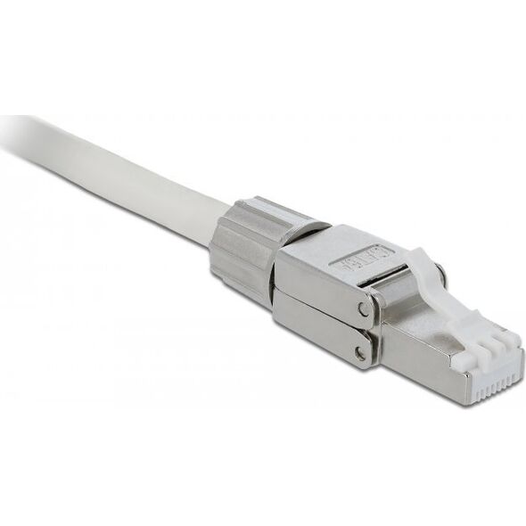 Delock DeLOCK 86477 RJ-45 βύσμα Γκρι 13434911 4043619864775