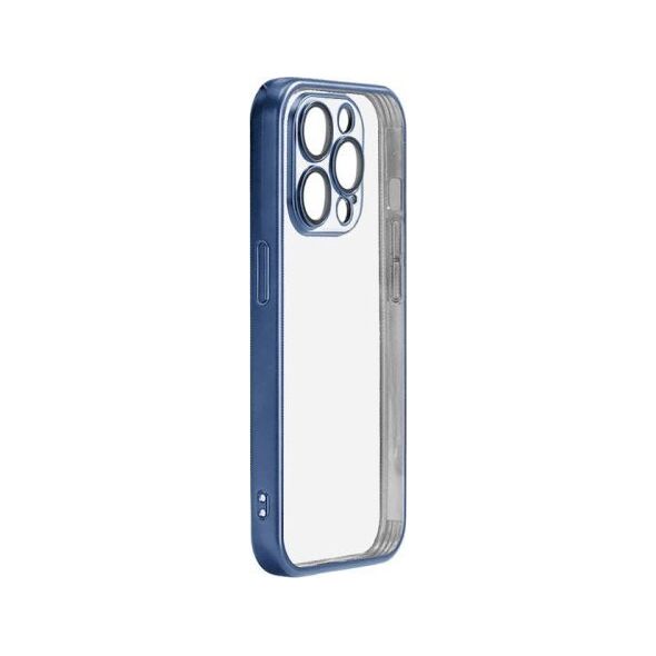 Joyroom Matowe etui ochronne Joyroom JR-15Q2 do iPhone 15 Pro (niebieskie)