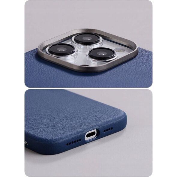 Joyroom Magnetyczne etui na telefon iPhone 15 Joyroom JR-BP007 (granatowe)