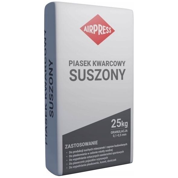 Sprężarka Airpress PIASEK KWARCOWY SUSZONY 25KG 0-0.5MM