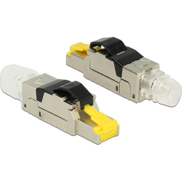 Βύσμα Delock DeLOCK 86285 RJ45 Μαύρο, Ασημί, Διαφανές, Κίτρινο 13416329 4043619862856