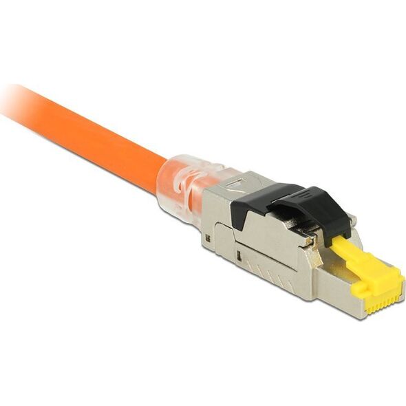 Βύσμα Delock DeLOCK 86285 RJ45 Μαύρο, Ασημί, Διαφανές, Κίτρινο 13416329 4043619862856