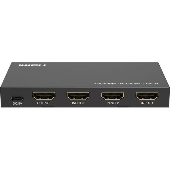 Σύστημα μεταφοράς σήματος AV MicroConnect Microconnect MC-HDMISWITCH0301-4K Switcher βίντεο 13457341 5715063148730
