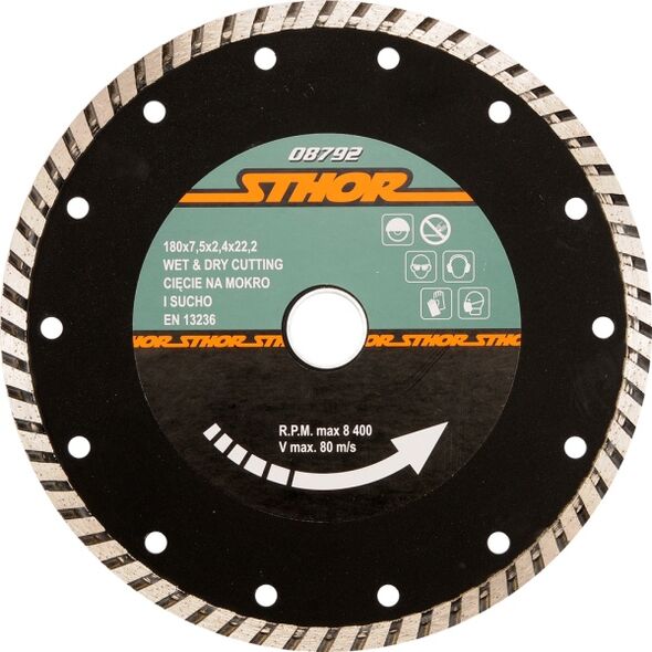 Sthor Tarcza diamentowa turbo 125mm (08791)