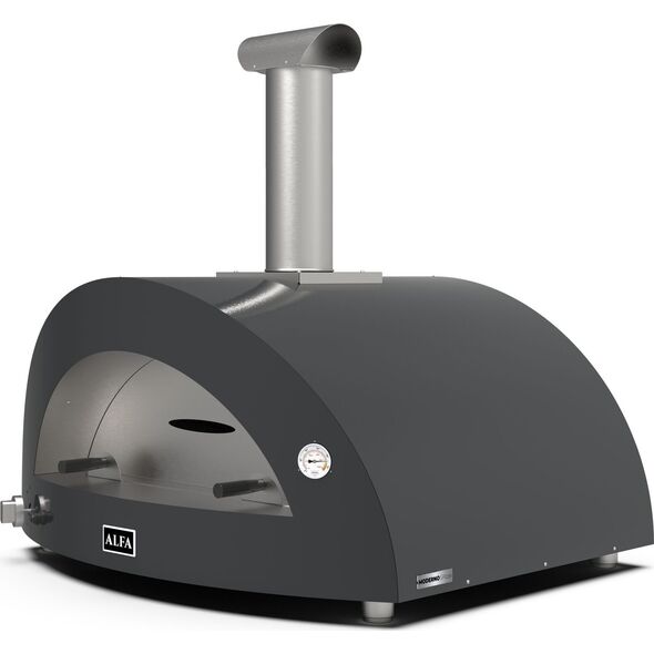 Alfa Forni Alfa Forni Moderno 5 Pizzas Hybrid Grey 13335964 8056471416880